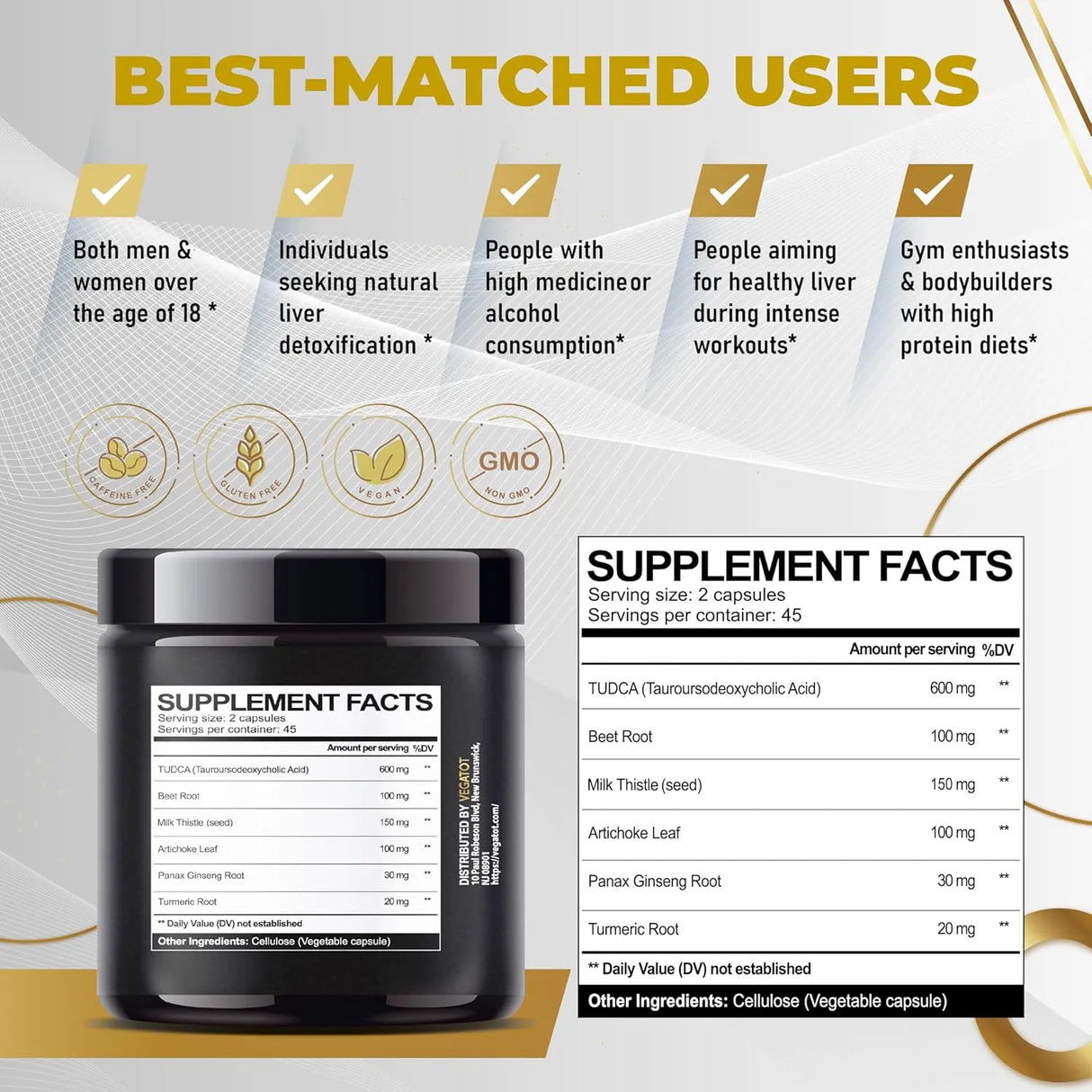 VEGATOT - VEGATOT TUDCA 90 Capsulas - The Red Vitamin MX - Suplementos Alimenticios - {{ shop.shopifyCountryName }}