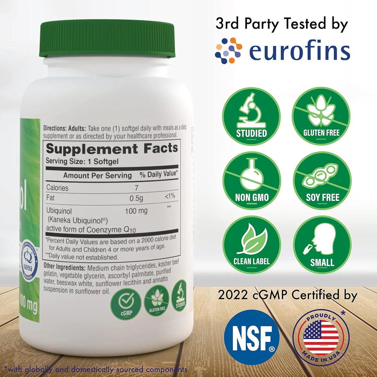 HEALTH THRU NUTRITION - Health Thru Nutrition Ubiquinol 100Mg. 60 Capsulas Blandas - The Red Vitamin MX - Suplementos Alimenticios - {{ shop.shopifyCountryName }}