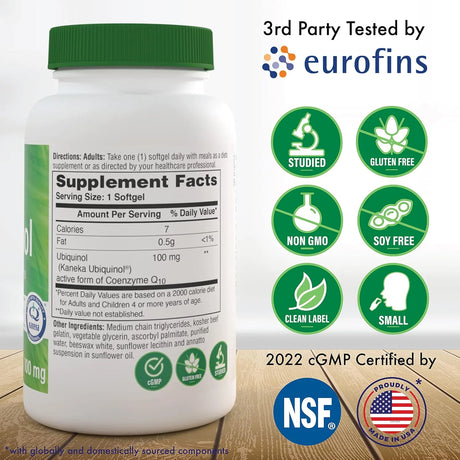 HEALTH THRU NUTRITION - Health Thru Nutrition Ubiquinol 100Mg. 60 Capsulas Blandas - The Red Vitamin MX - Suplementos Alimenticios - {{ shop.shopifyCountryName }}