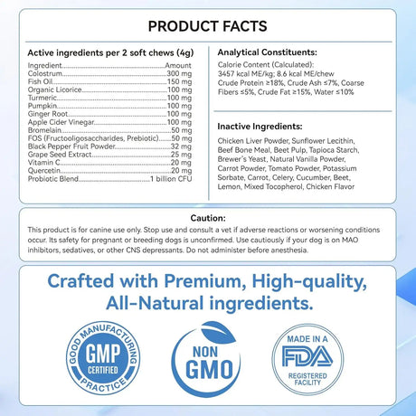 WEALLIN - WEALLIN Allergy Relief Chews 200 Masticables - The Red Vitamin MX - Remedios Para La Picazón De Perros - {{ shop.shopifyCountryName }}