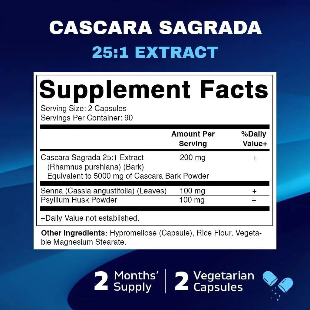 VITAMATIC - Vitamatic Cascara Sagrada 25:1 Extract 5000Mg. 180 Capsulas - The Red Vitamin MX - Suplementos Alimenticios - {{ shop.shopifyCountryName }}