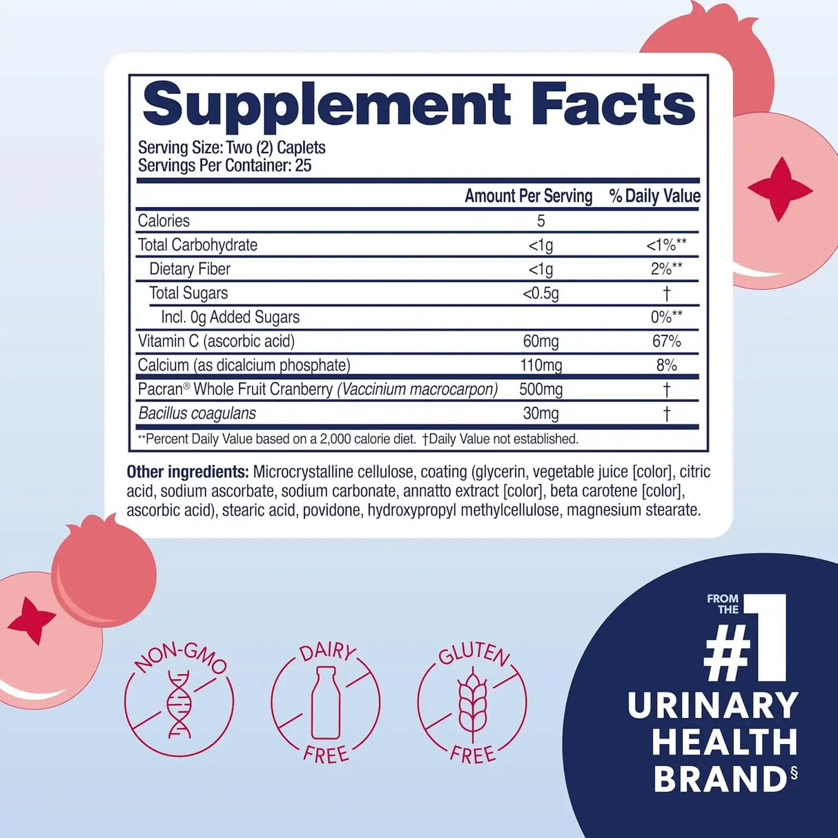 AZO - AZO Cranberry Urinary Tract Health 50 Tabletas - The Red Vitamin MX - Suplementos Alimenticios - {{ shop.shopifyCountryName }}