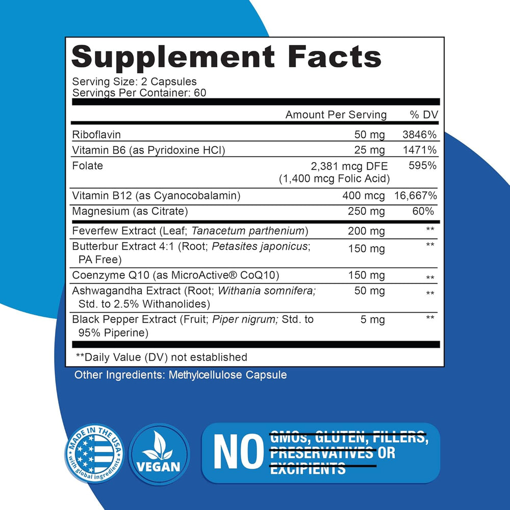 Naticura Migratone Migraine Relief 120 Capsulas