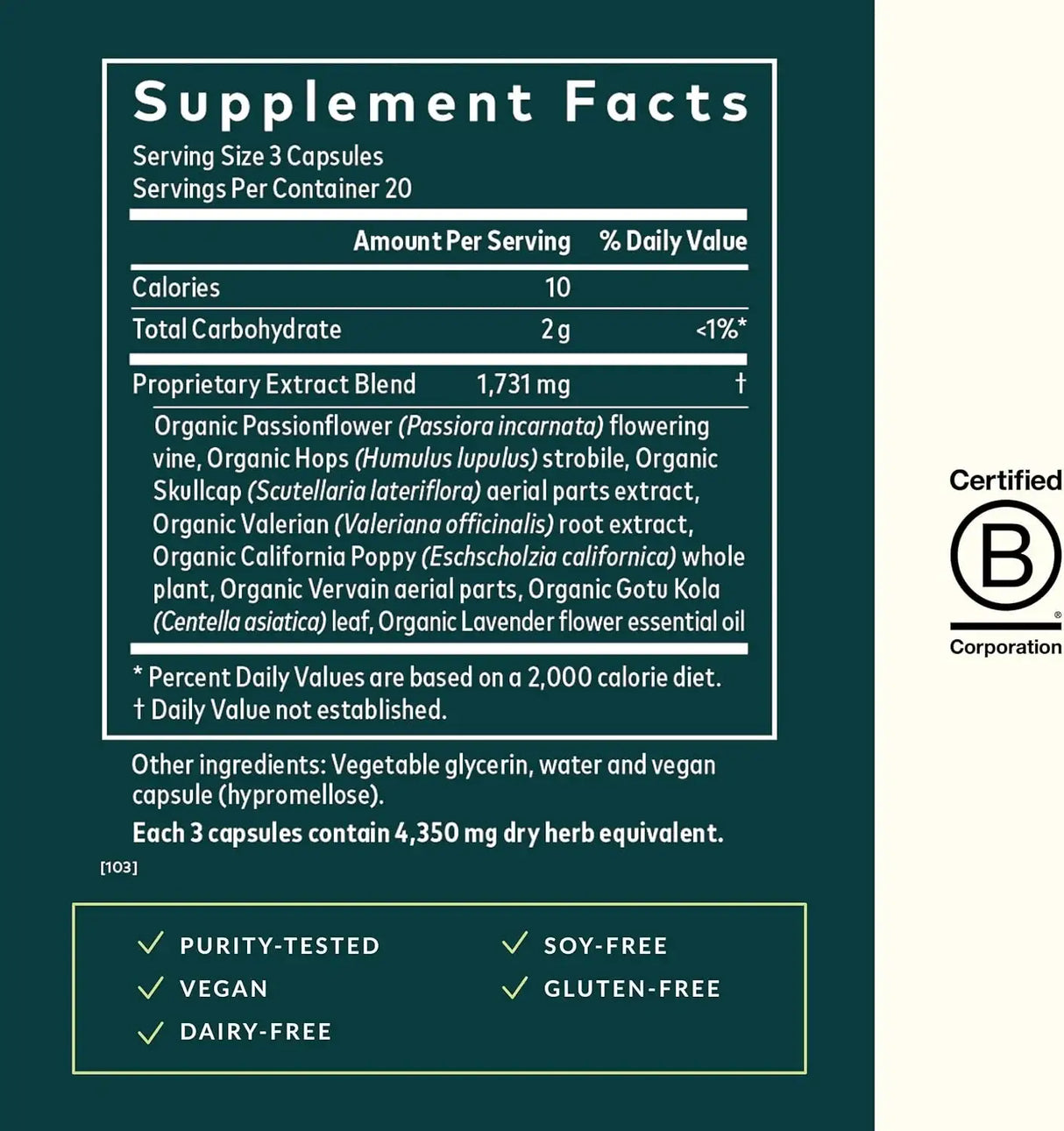 GAIA HERBS - Gaia Herbs Sound Sleep 60 Capsulas - The Red Vitamin MX - Suplementos Alimenticios - {{ shop.shopifyCountryName }}