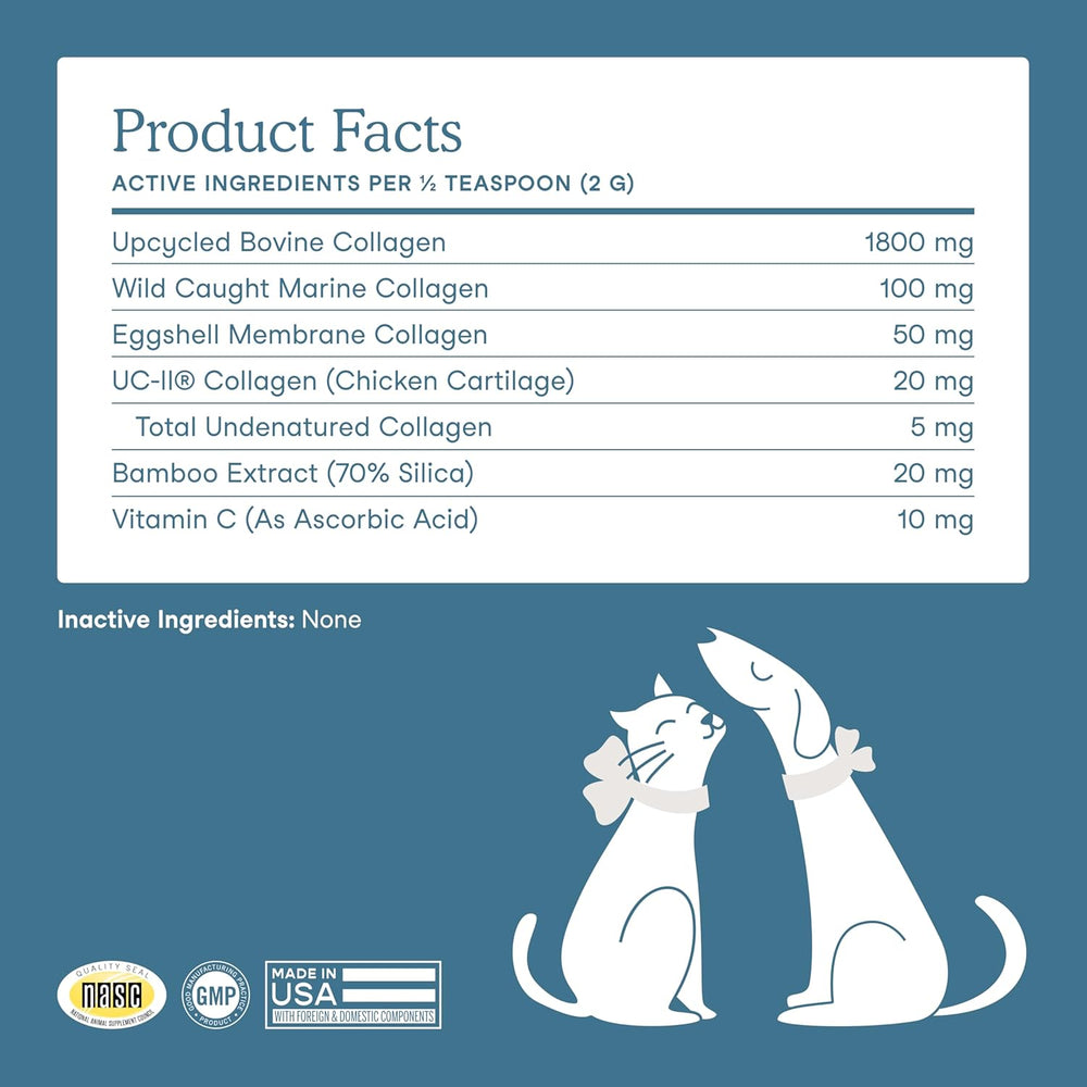 Fera Pet Organics Collagen Plus Cat & Dog Food Topper 120Gr.