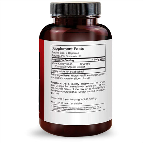 FUTUREBIOTICS - FutureBiotics White Kidney Bean Extract 100 Capsulas - The Red Vitamin MX - Suplementos Alimenticios - {{ shop.shopifyCountryName }}