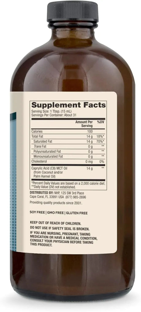 DR MERCOLA - Dr. Mercola Biothin Ketone Energy Caprylic Acid MCT Oil 473Ml. - The Red Vitamin MX - Suplementos Alimenticios - {{ shop.shopifyCountryName }}