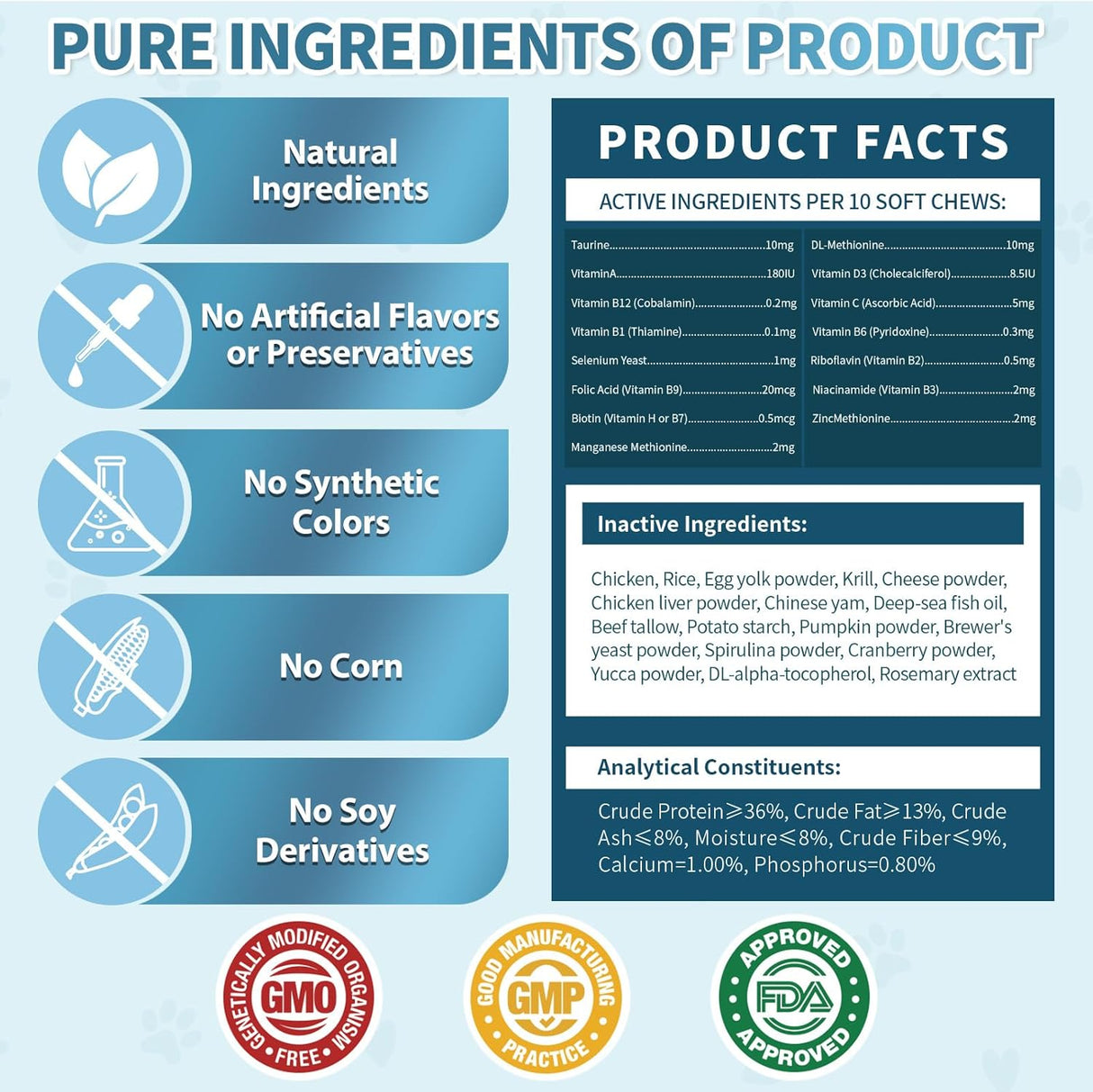 Cudory Cat Multivitamin Crunchy & Creamy Cheese Chew 500 Masticables