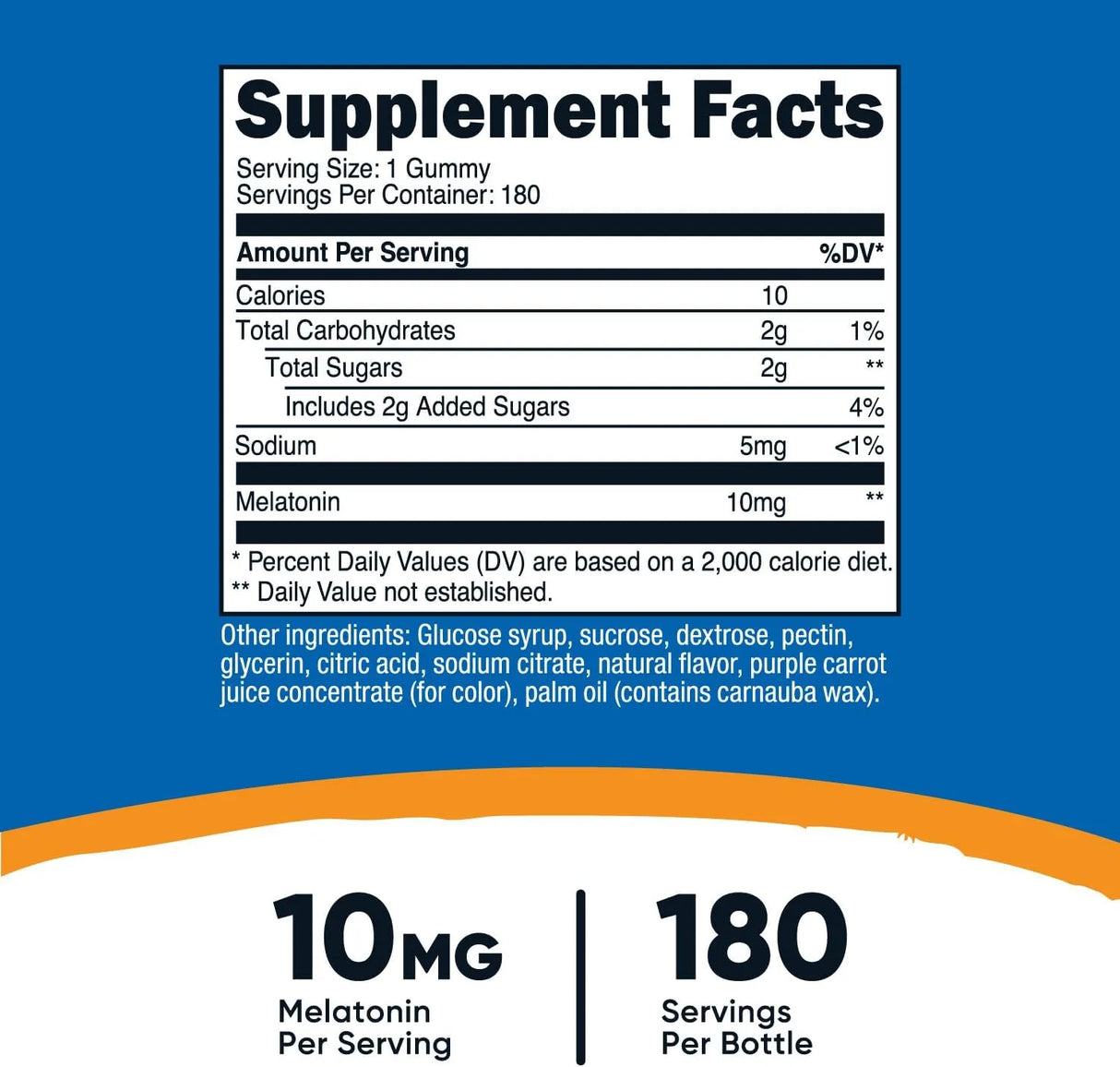 NUTRICOST - Nutricost Melatonin 10Mg. Strawberry Flavored 180 Gomitas - The Red Vitamin MX - Suplementos Alimenticios - {{ shop.shopifyCountryName }}
