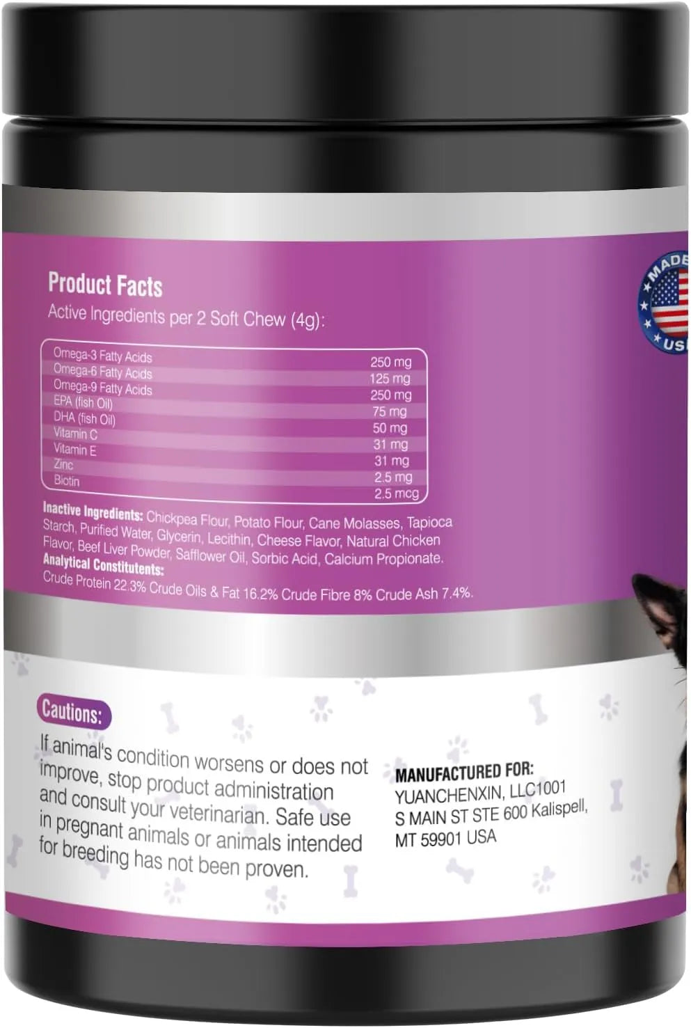 TTLXRL - TTLXRL Omega 3 Fish Oil for Dogs 200 Masticables - The Red Vitamin MX - Aceite De Pescado Para Perros - {{ shop.shopifyCountryName }}