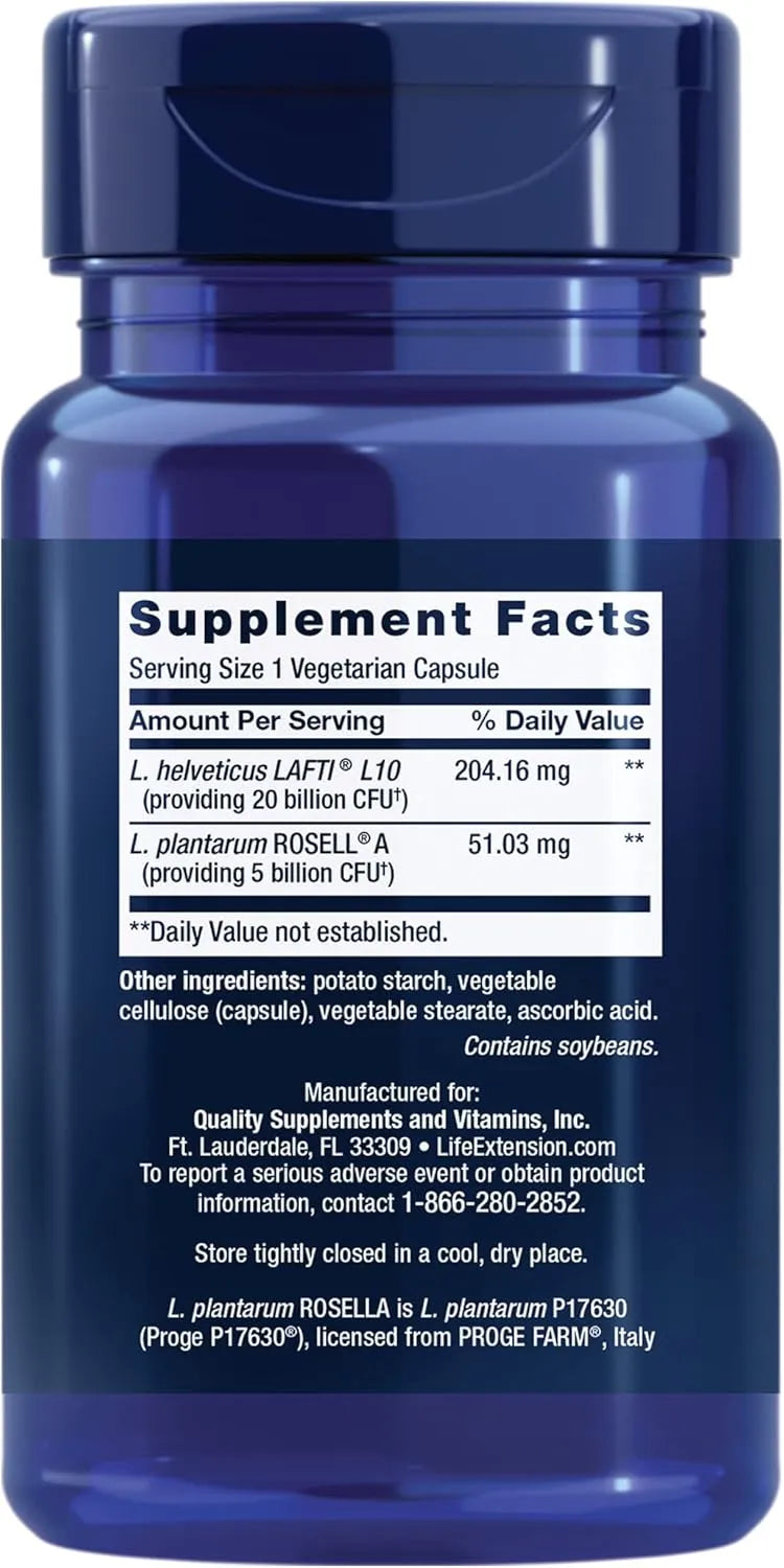 LIFE EXTENSION - Life Extension FLORASSIST Probiotic Women's Health 30 Capsulas - The Red Vitamin MX - Suplementos Alimenticios - {{ shop.shopifyCountryName }}