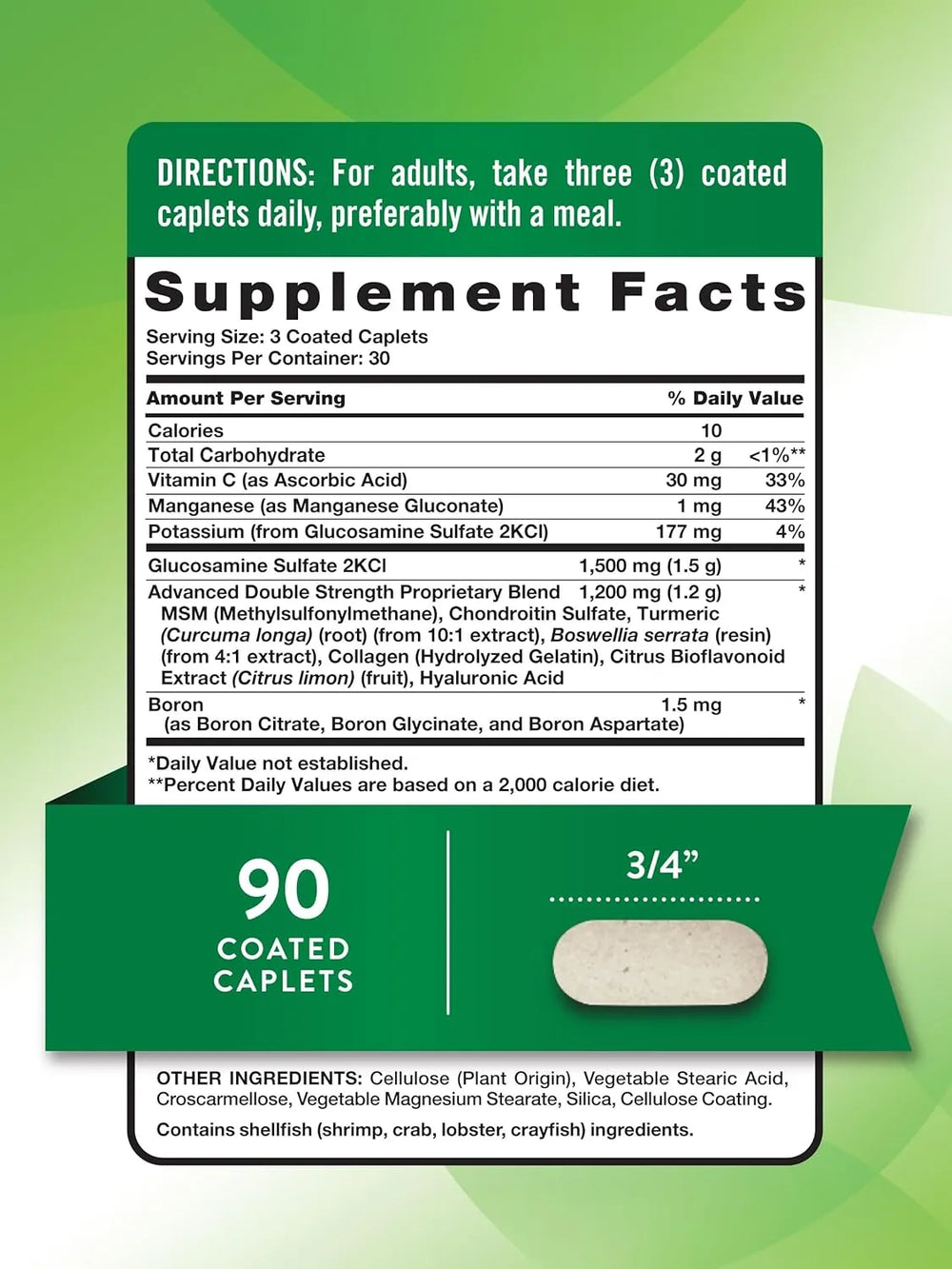 NATURE'S TRUTH - Nature's Truth Glucosamine Chondroitin MSM Complex 90 Tabletas - The Red Vitamin MX - Suplementos Alimenticios - {{ shop.shopifyCountryName }}