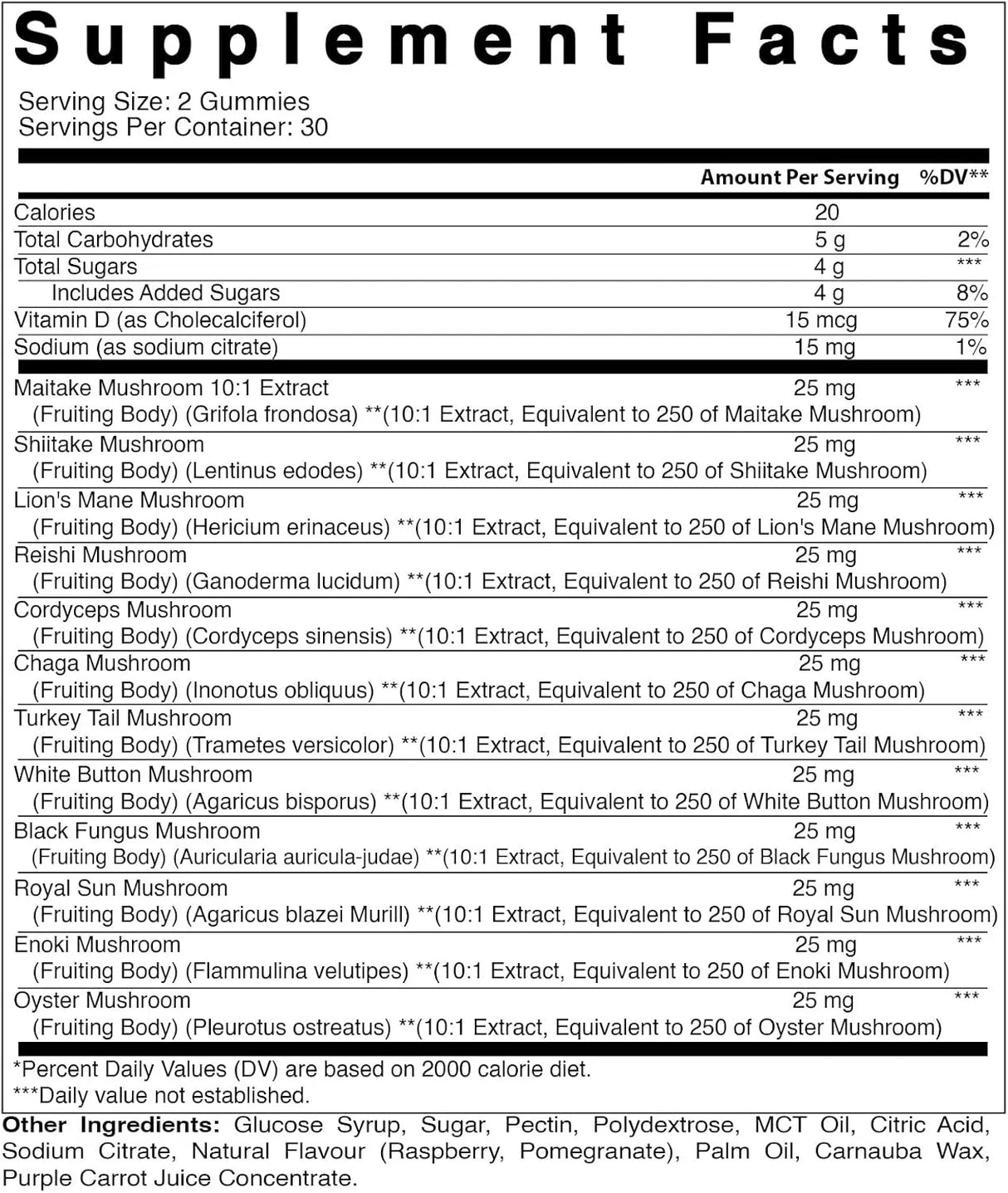 VITAMATIC - Vitamatic Mushroom Complex with D3 60 Gomitas 2 Pack - The Red Vitamin MX - Suplementos Alimenticios - {{ shop.shopifyCountryName }}