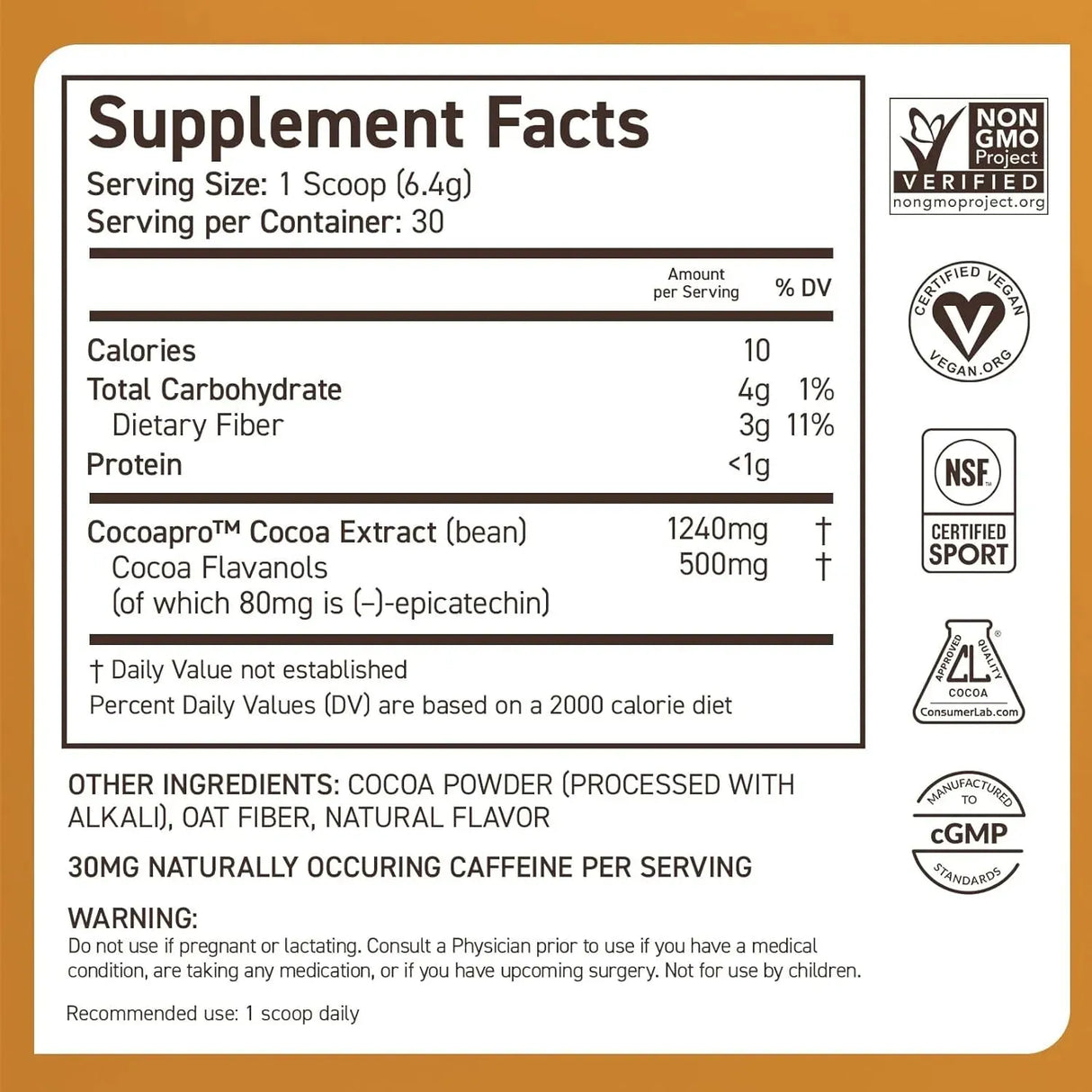 COCOAVIA - CocoaVia Cardio Health Cocoa Powder 30 Servicios 192Gr. - The Red Vitamin MX - Suplementos Alimenticios - {{ shop.shopifyCountryName }}