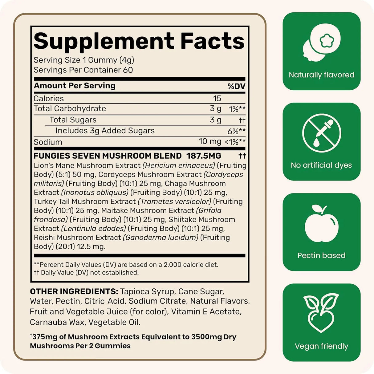 FUNGIES - Fungies Multi Mushroom Gummies 60 Gomitas - The Red Vitamin MX - Suplementos Alimenticios - {{ shop.shopifyCountryName }}