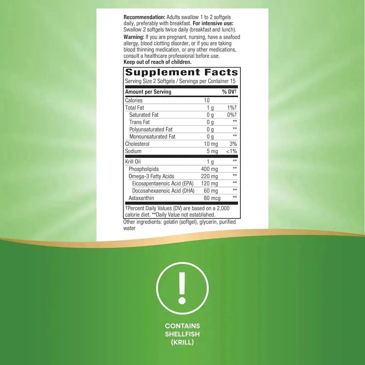 NATURE'S WAY - Nature's Way Krill Oil 30 Capsulas Blandas - The Red Vitamin MX - Suplementos Alimenticios - {{ shop.shopifyCountryName }}