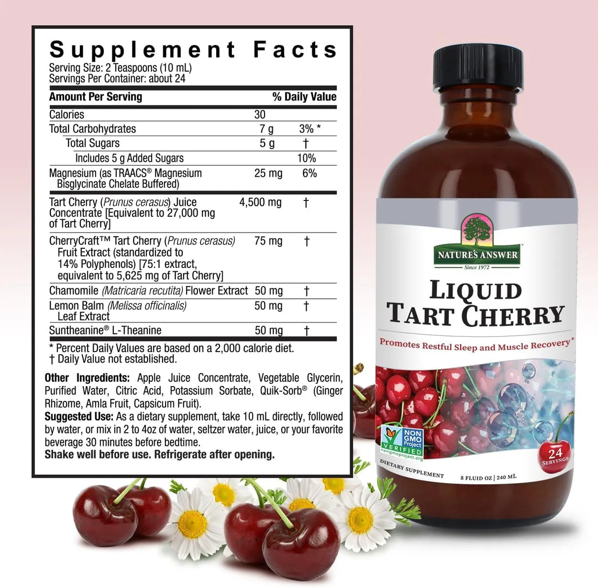 NATURE´S ANSWER - Nature's Answer Tart Cherry Liquid 240Ml. - The Red Vitamin MX - Suplementos Alimenticios - {{ shop.shopifyCountryName }}