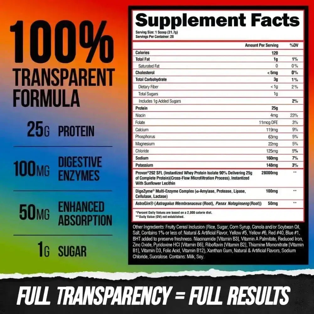 ALPHA LION - ALPHA LION Superhuman Whey Protein Powder Anabolic Cereal 28 Servicios - The Red Vitamin MX - Suplementos Alimenticios - {{ shop.shopifyCountryName }}