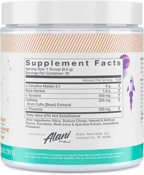 ALANI NU - Alani Nu Pre Workout Powder Galaxy Lemonade 30 Servicios 289Gr. - The Red Vitamin MX - Suplementos Alimenticios - {{ shop.shopifyCountryName }}
