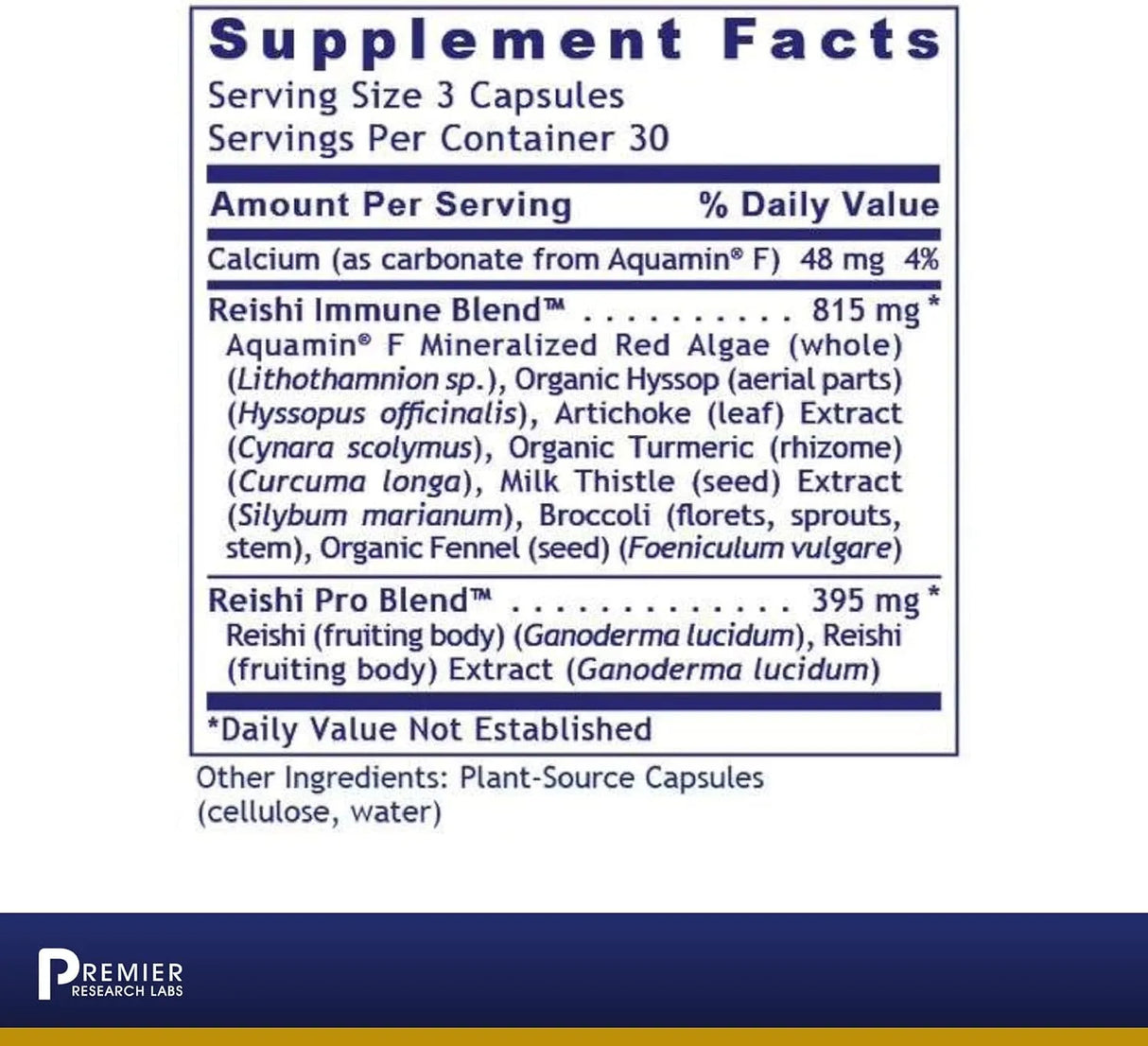 PREMIER RESEARCH LABS - Premier Research Labs Reishi Immune Support 90 Capsulas - The Red Vitamin MX - Suplementos Alimenticios - {{ shop.shopifyCountryName }}