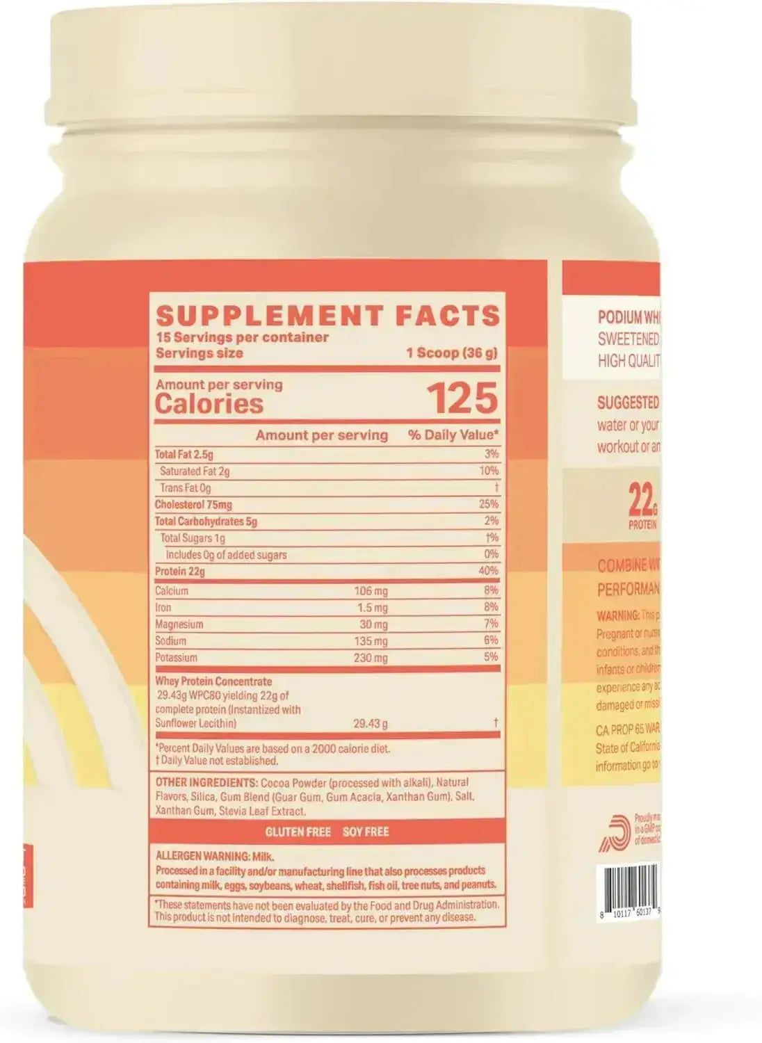 PODIUM NUTRITION - Podium Nutrition Whey Protein Powder 15 Servicios Chocolate Brownie 540Gr. - The Red Vitamin MX - Suplementos Alimenticios - {{ shop.shopifyCountryName }}