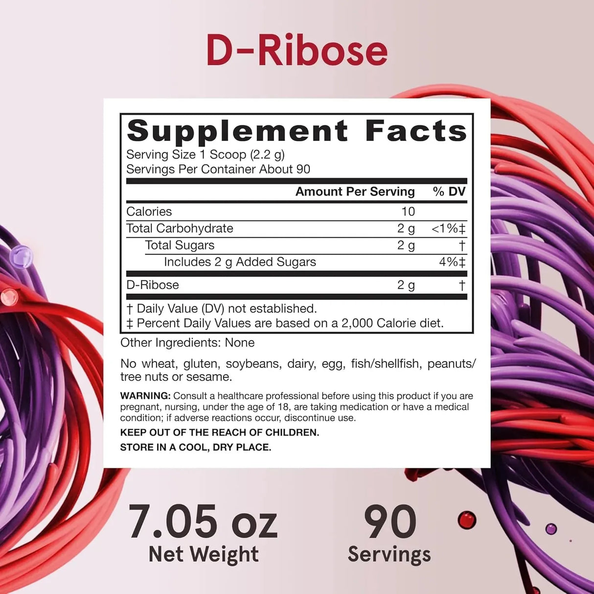 JARROW FORMULAS - Jarrow Formulas D-Ribose 200Gr. - The Red Vitamin MX - Suplementos Alimenticios - {{ shop.shopifyCountryName }}