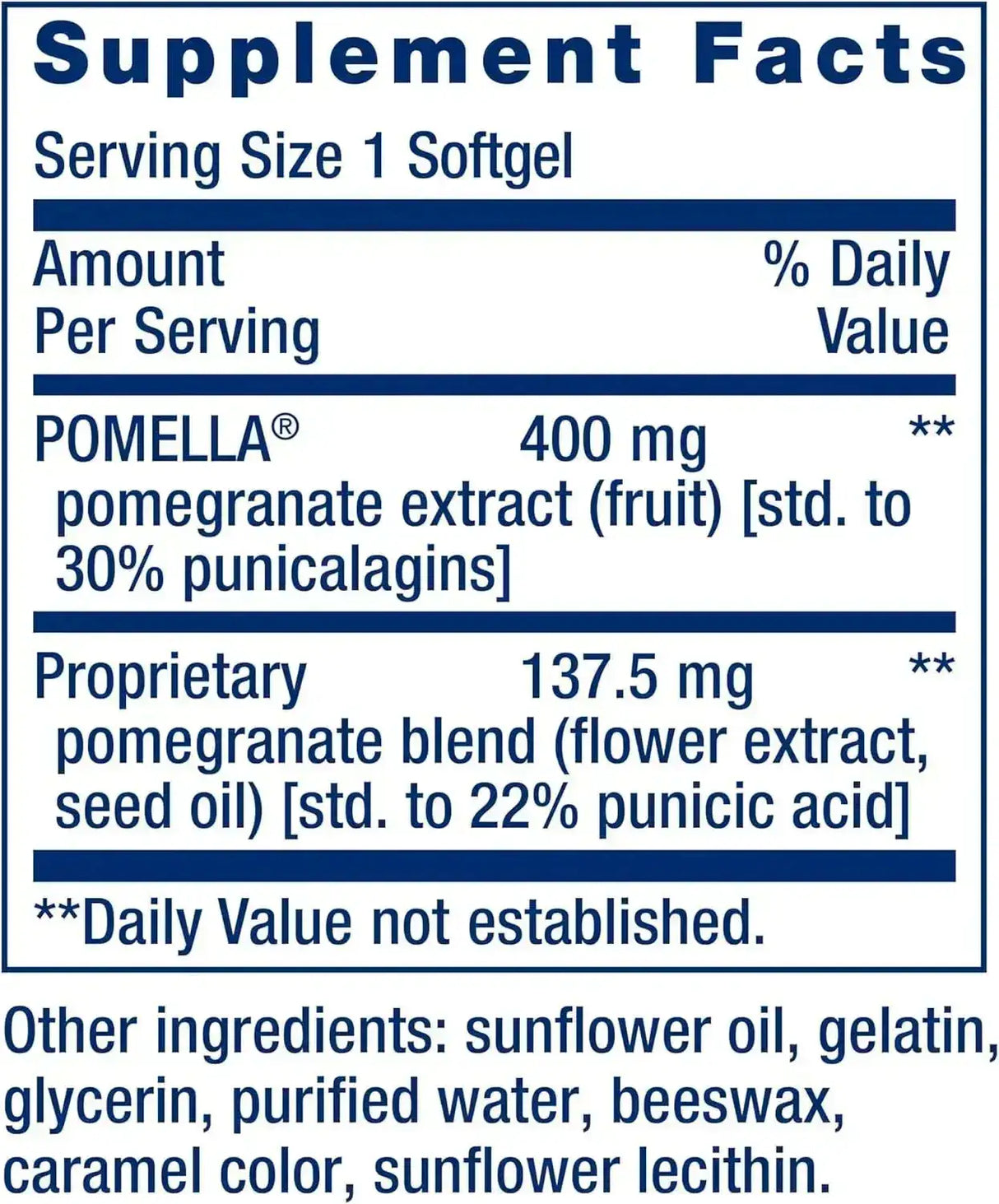 LIFE EXTENSION - Life Extension Pomegranate Complete 30 Capsulas Blandas - The Red Vitamin MX - Suplementos Alimenticios - {{ shop.shopifyCountryName }}