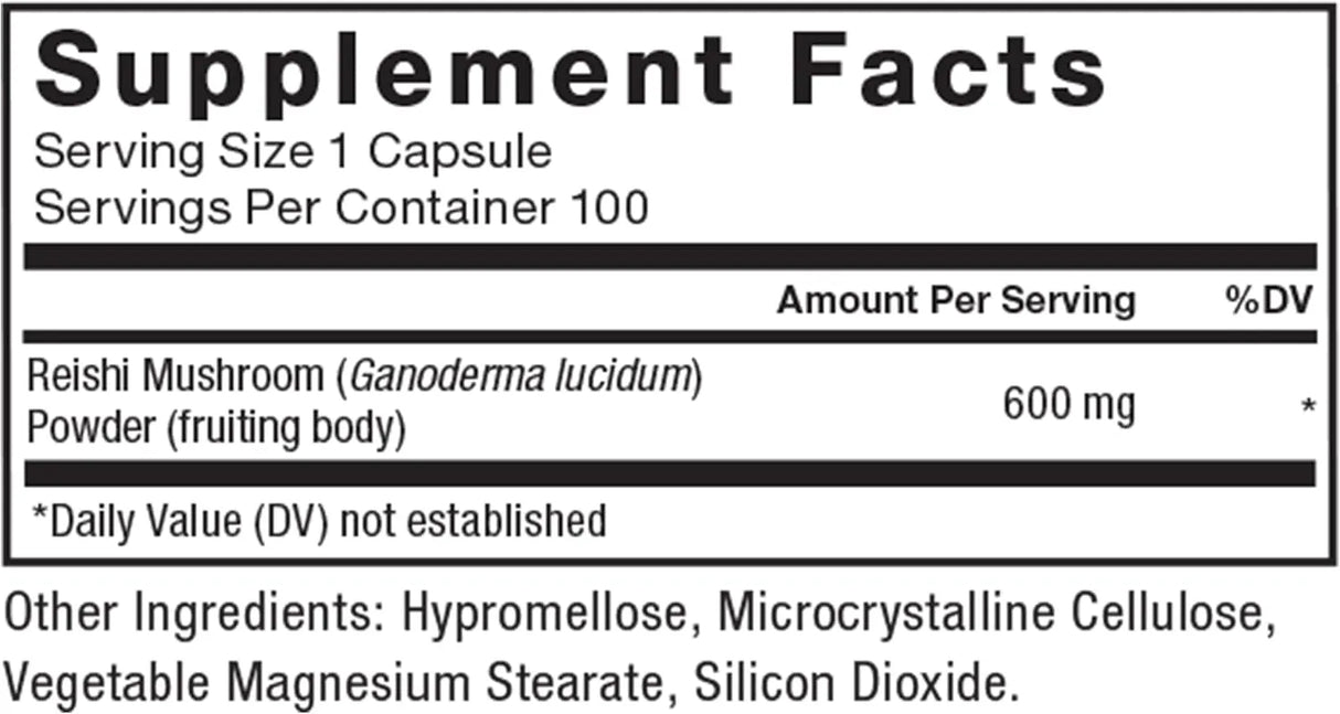 FORCE FACTOR - Force Factor Reishi Mushroom 600Mg. 100 Capsulas - The Red Vitamin MX - Suplementos Alimenticios - {{ shop.shopifyCountryName }}