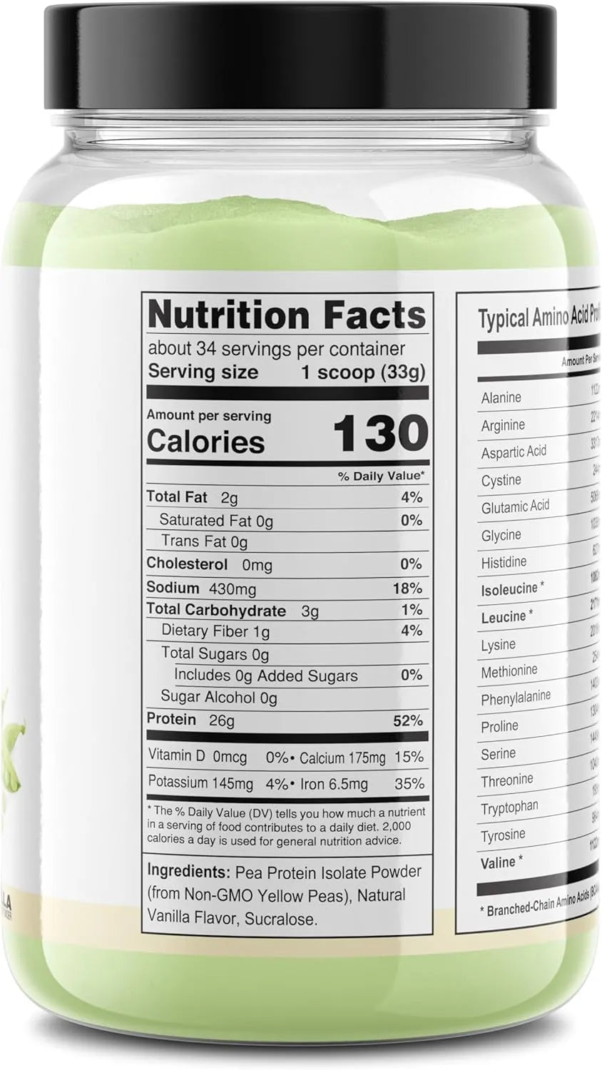 IT´S JUST! - It's Just! 100% Pea Protein Vanilla 1,134Gr. - The Red Vitamin MX - Suplementos Alimenticios - {{ shop.shopifyCountryName }}