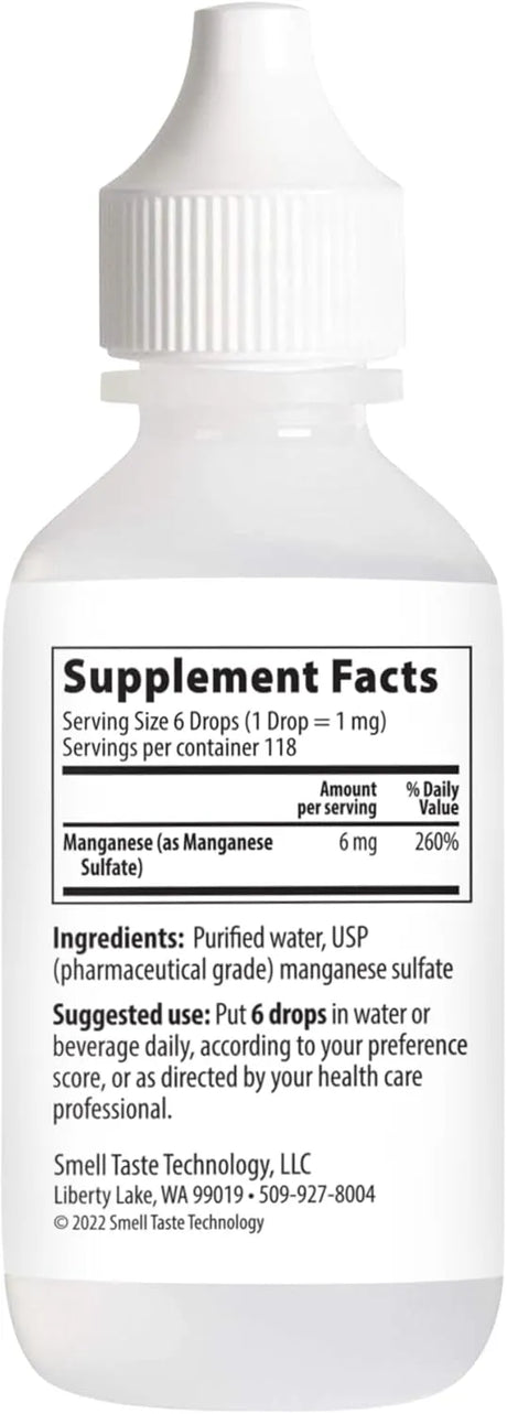 SENSEABLE SUPPLEMENTS - SENSEable Supplements Taste N' Score Manganese Liquid Ionic Mineral 2 Fl.Oz. - The Red Vitamin MX - Suplementos Alimenticios - {{ shop.shopifyCountryName }}