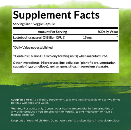 SWANSON - Swanson Lactobacillus Gasseri 60 Capsulas 2 Pack - The Red Vitamin MX - Suplementos Alimenticios - {{ shop.shopifyCountryName }}