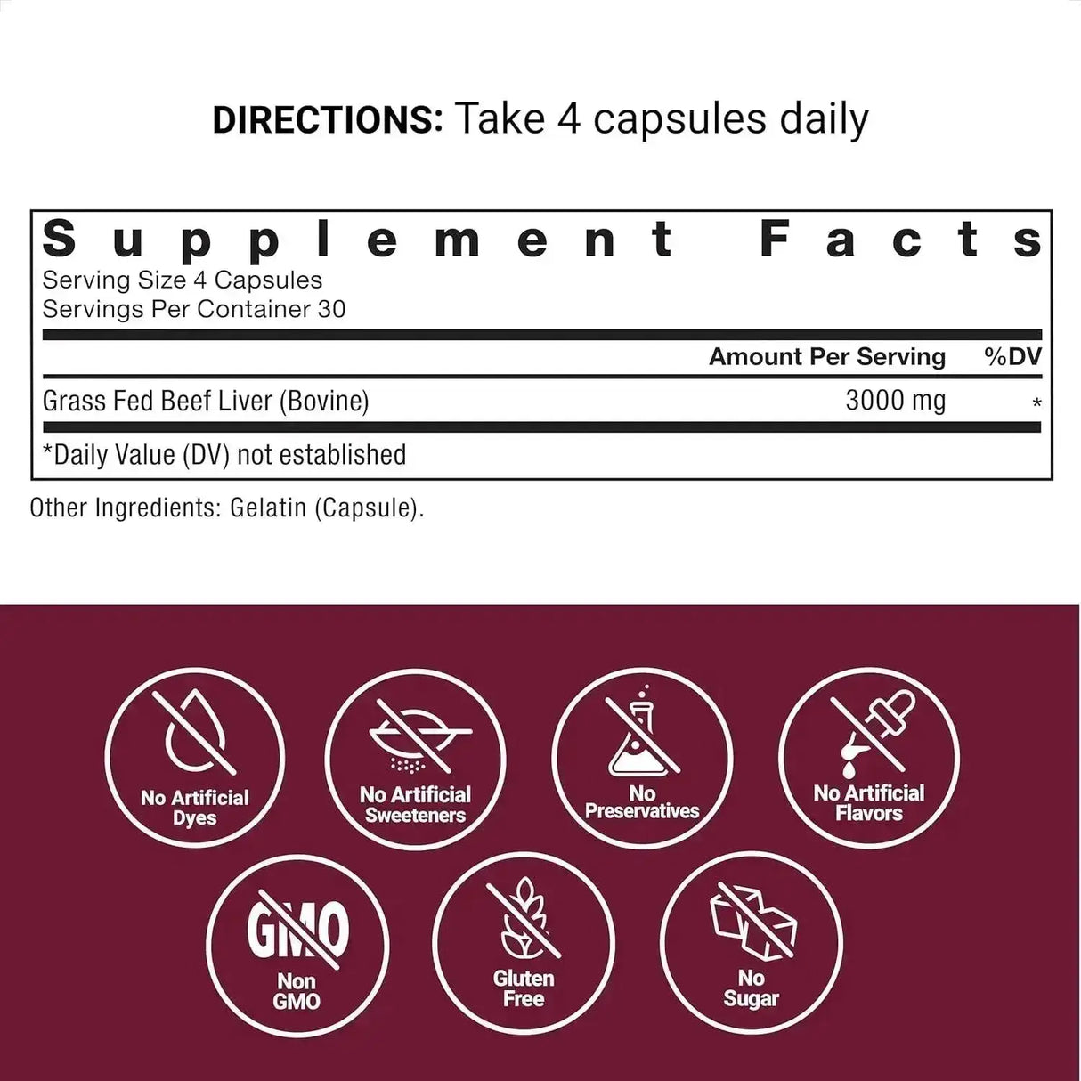 FORCE FACTOR - Force Factor Primal Origins Beef Liver 120 Capsulas - The Red Vitamin MX - Suplementos Alimenticios - {{ shop.shopifyCountryName }}