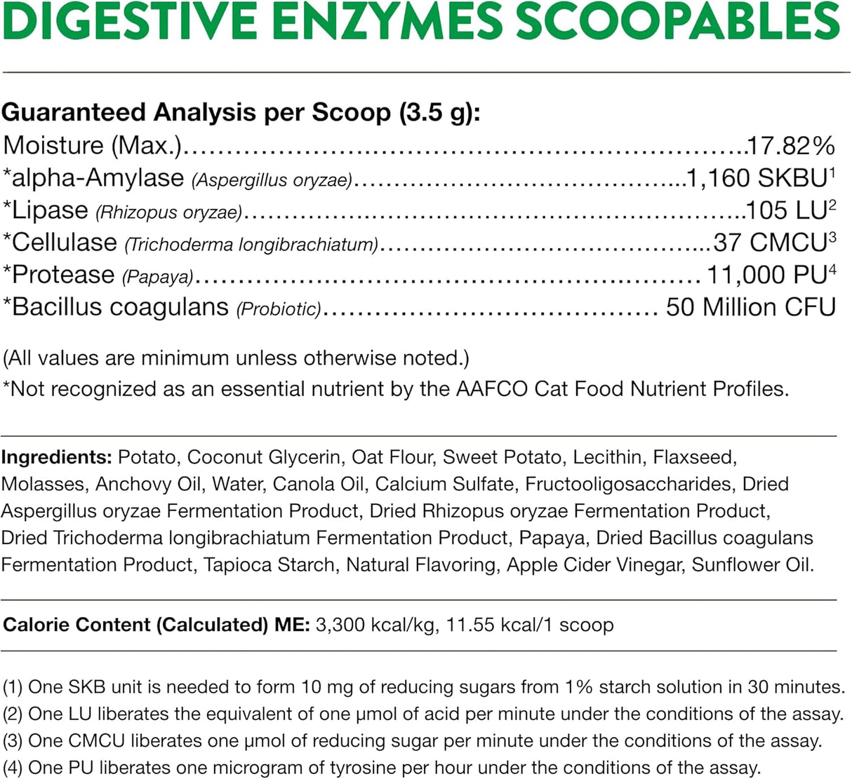 NaturVet Scoopables Cat Digestive Support 157Gr.