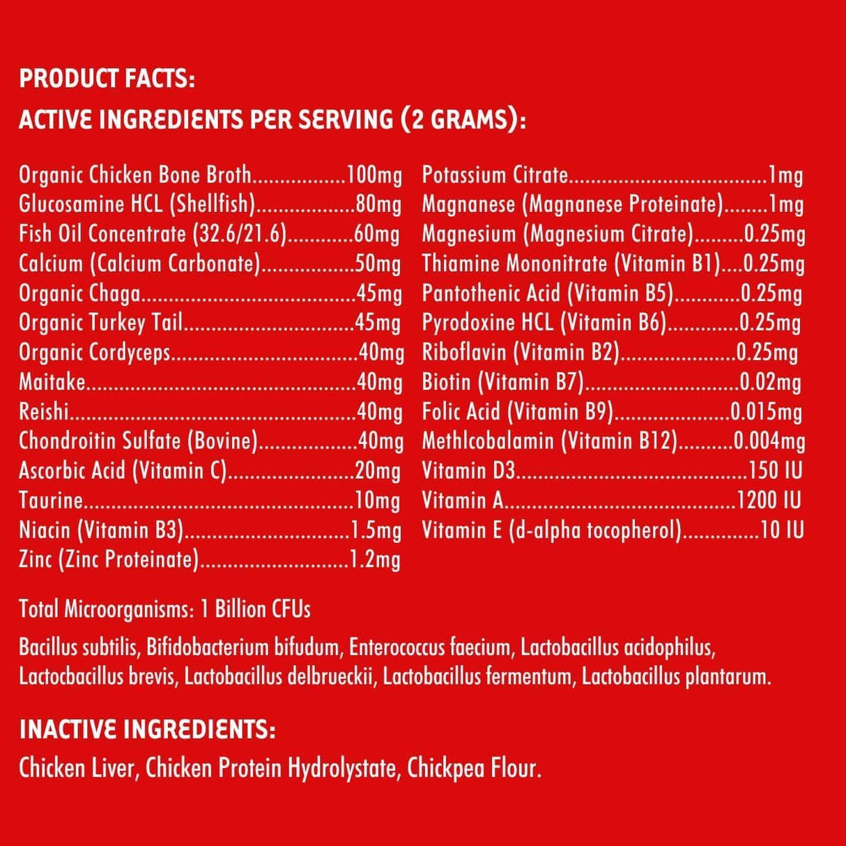 IHEARTDOGS - iHeartDogs 24-in-1 Senior Multivitamin Daily+ Total Health Support Powder 60 Servicios 120Gr. - The Red Vitamin MX - Multivitamínicos Para Perros - {{ shop.shopifyCountryName }}