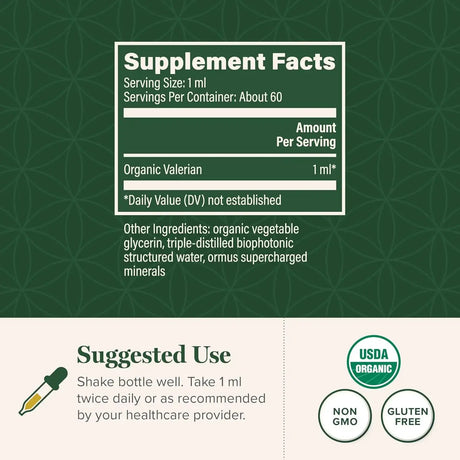 GLOBAL HEALING CENTER - Global Healing Organic Valerian Root Extract Liquid 2 Fl.Oz. - The Red Vitamin MX - Suplementos Alimenticios - {{ shop.shopifyCountryName }}