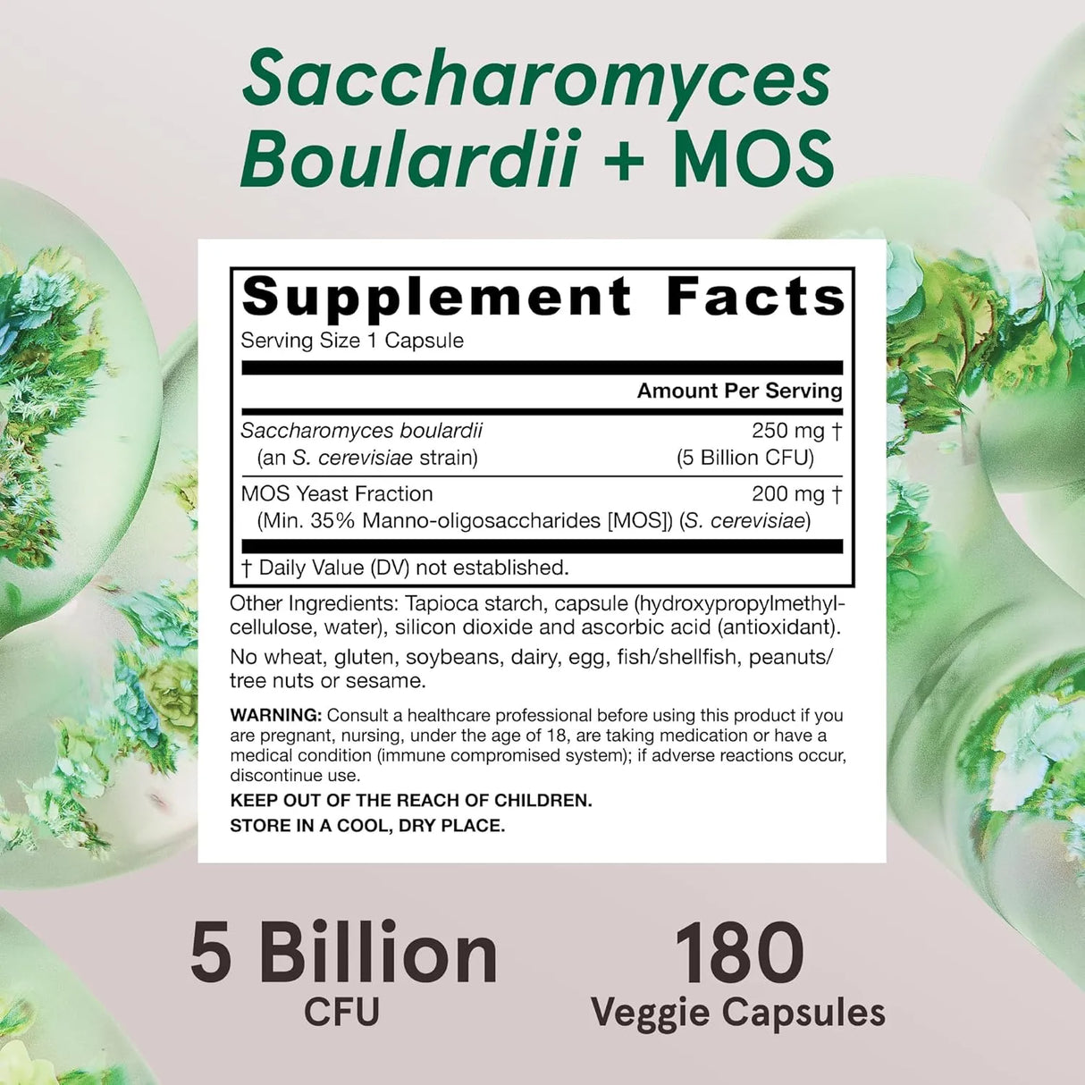 JARROW FORMULAS - Jarrow Formulas Saccharomyces Boulardii Probiotics + MOS 5 Billion CFU 180 Capsulas - The Red Vitamin MX - Suplementos Alimenticios - {{ shop.shopifyCountryName }}
