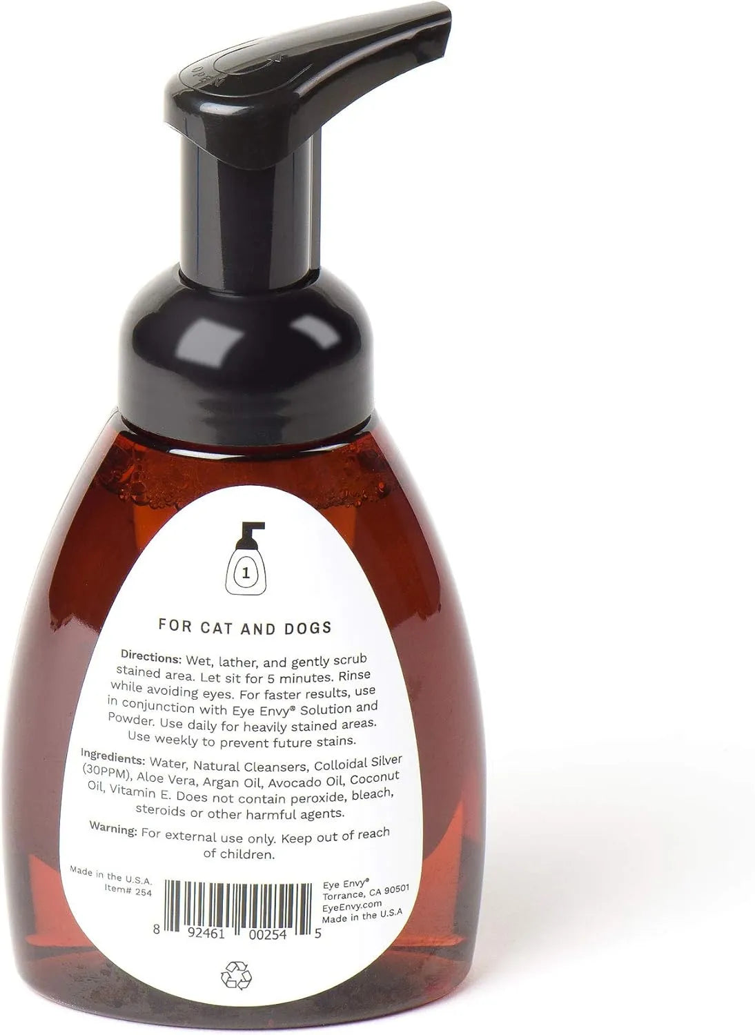 EYE ENVY - Eye Envy Tear Stain Facial Cleanser for Dogs and Cats 250Ml. - The Red Vitamin MX - Cuidado De Los Ojos De Los Perros - {{ shop.shopifyCountryName }}