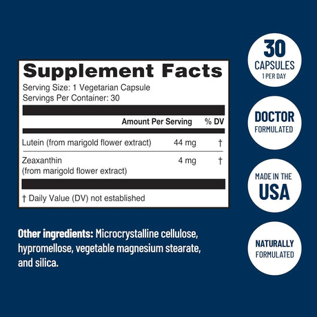 VISIVITE - VisiVite Super Lutein 444 Eye Lutein Max Vision Vitamins 30 Capsulas - The Red Vitamin MX - Suplementos Alimenticios - {{ shop.shopifyCountryName }}