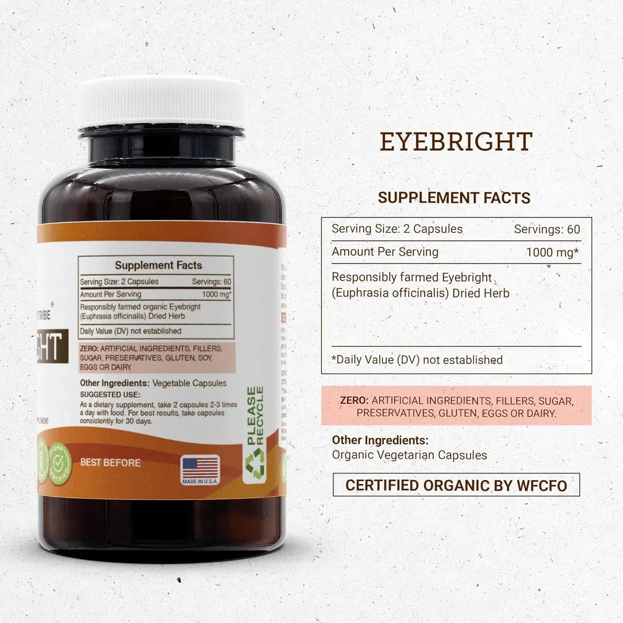 SECRETS OF THE TRIBE - Secrets of the Tribe Eyebright 1000Mg. 120 Capsulas - The Red Vitamin MX - Suplementos Alimenticios - {{ shop.shopifyCountryName }}