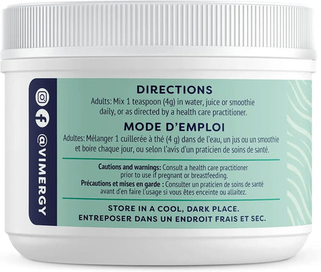 VIMERGY - Vimergy Spirulina Powder 135Gr. - The Red Vitamin MX - Suplementos Alimenticios - {{ shop.shopifyCountryName }}