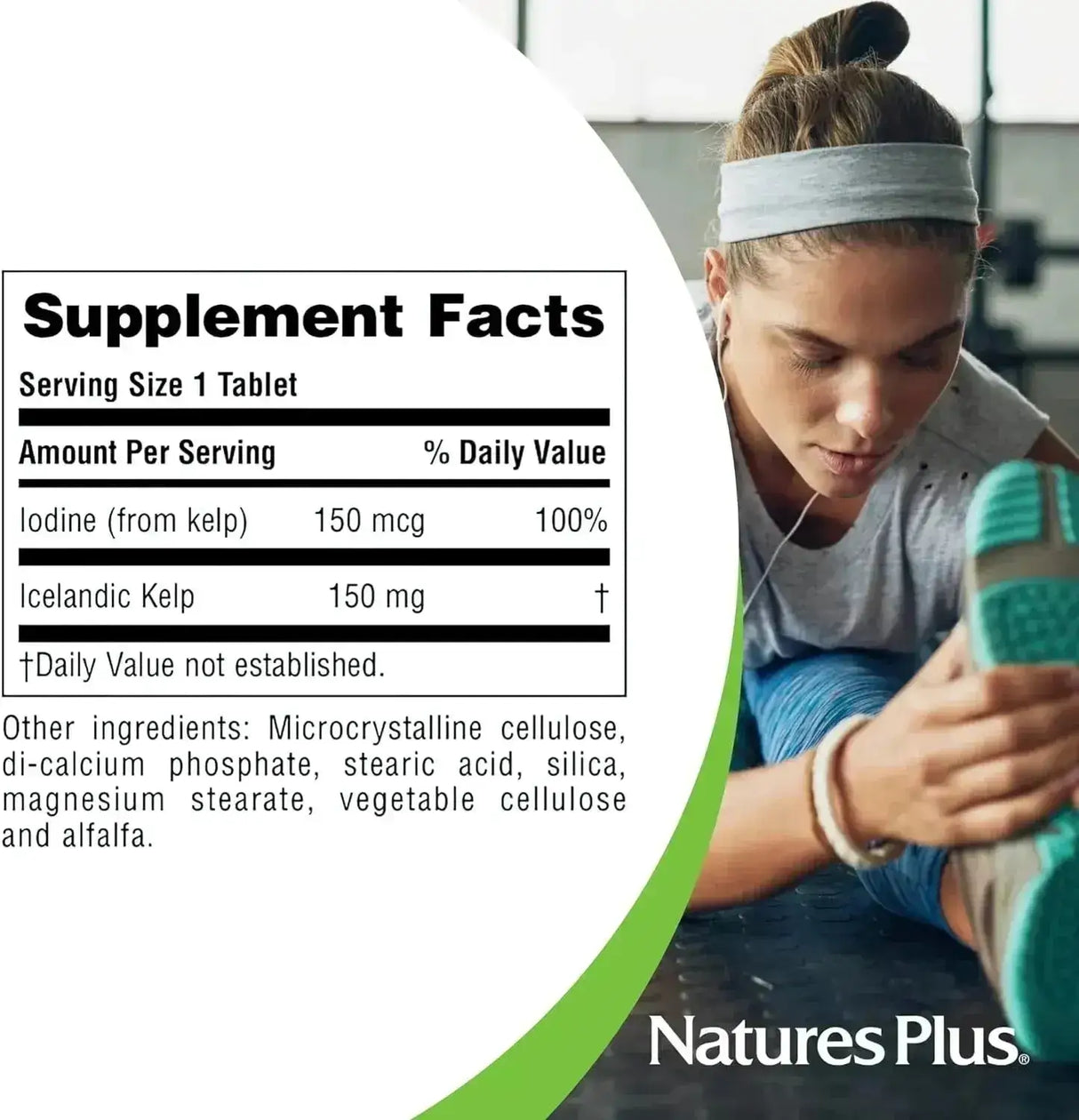 NATURES PLUS - NaturesPlus Icelandic Kelp 300 Tabletas - The Red Vitamin MX - Suplementos Alimenticios - {{ shop.shopifyCountryName }}