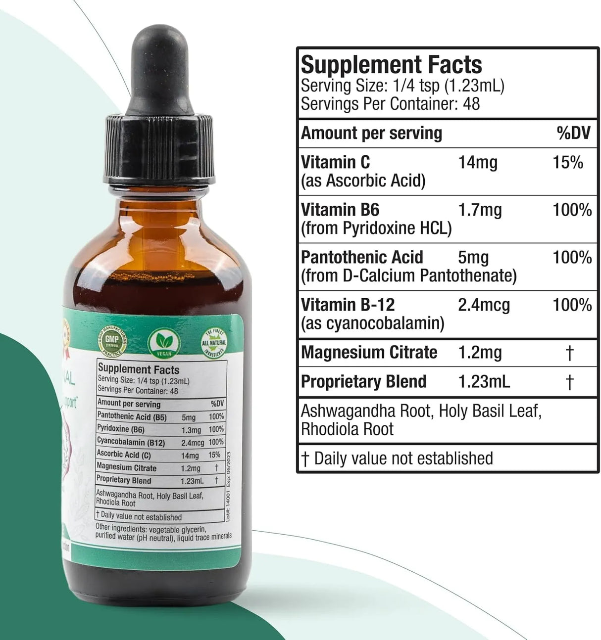 REJUVICA HEALTH - Rejuvica Health Active Adrenal Advanced Adrenal Support Tincture 2 Fl.Oz. - The Red Vitamin MX - Suplementos Alimenticios - {{ shop.shopifyCountryName }}