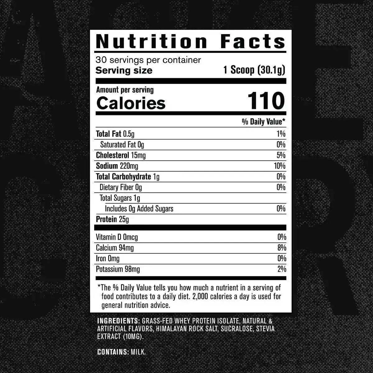 JACKED FACTORY - Jacked Factory Authentic ISO Grass Fed Whey Protein Isolate Powder Vanilla 909Gr. - The Red Vitamin MX - Suplementos Alimenticios - {{ shop.shopifyCountryName }}