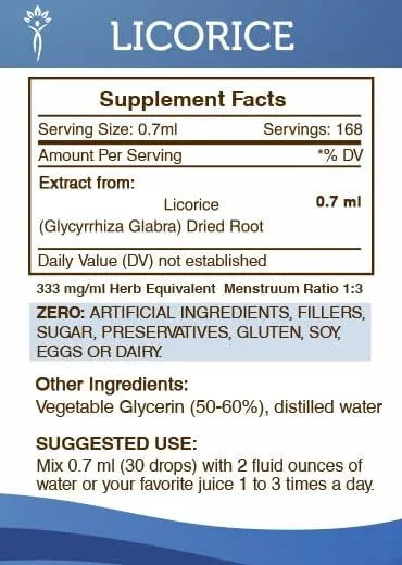 SECRETS OF THE TRIBE - Secrets of the Tribe Licorice Alcohol-Free Liquid Extract 4 Fl.Oz. - The Red Vitamin MX - Suplementos Alimenticios - {{ shop.shopifyCountryName }}