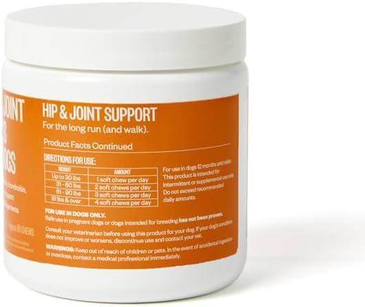 Ollie Zoomies Dog Hip and Joint Supplement 60 Masticables