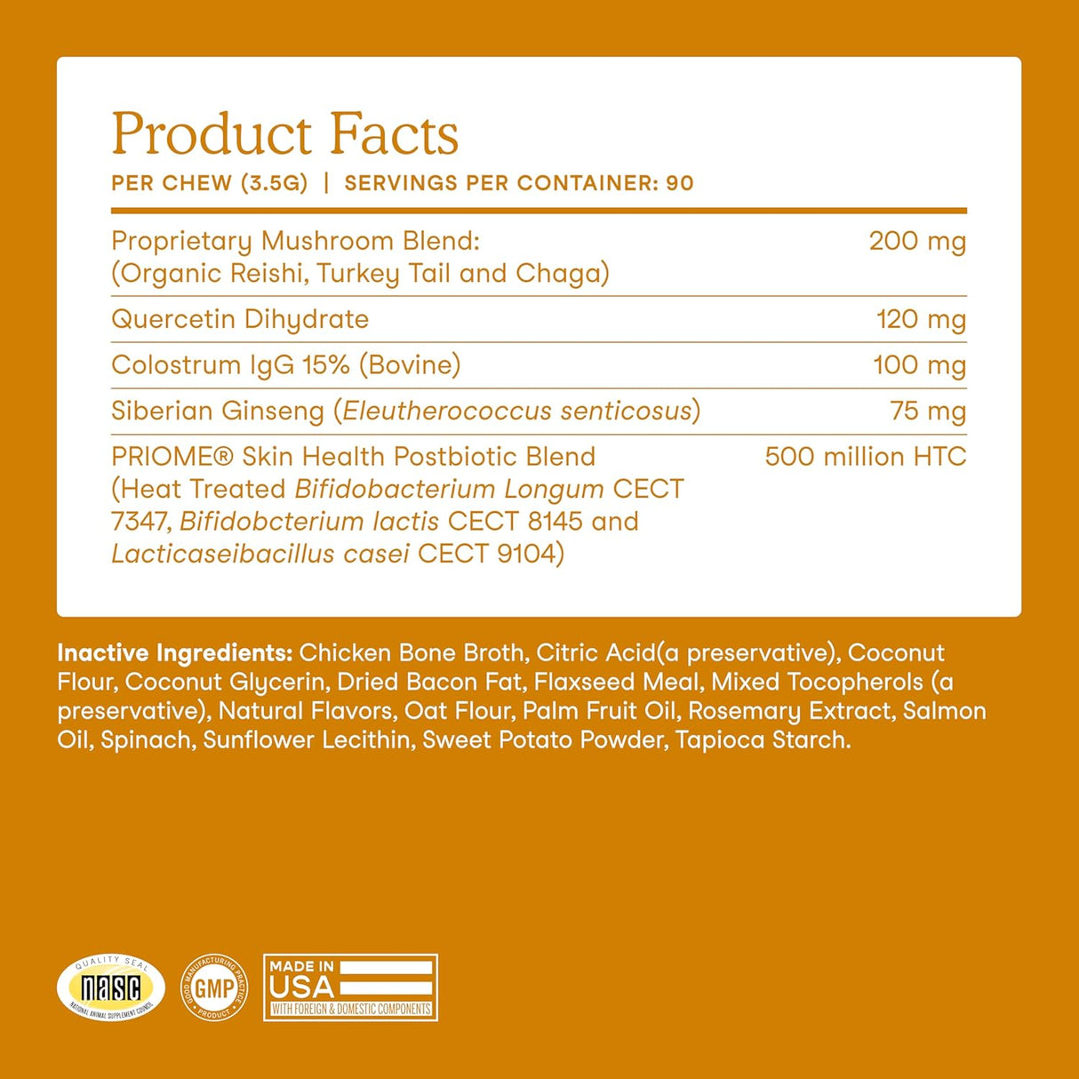 FERA PETS - Fera Pet Organics Dog Allergy and Immune Support 90 Masticables - The Red Vitamin MX - Suplementos Herbales Para Perros - {{ shop.shopifyCountryName }}