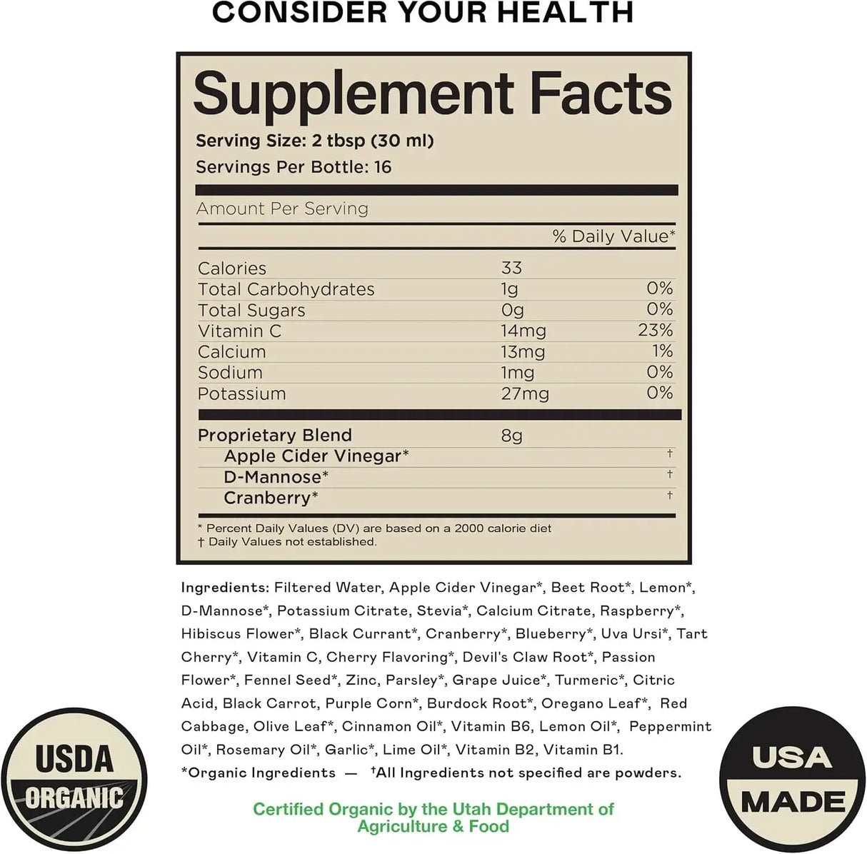 COMPLETE NATURAL PRODUCTS - Complete Natural Urinary Tract Complete 8 Fl.Oz. - The Red Vitamin MX - Suplementos Alimenticios - {{ shop.shopifyCountryName }}