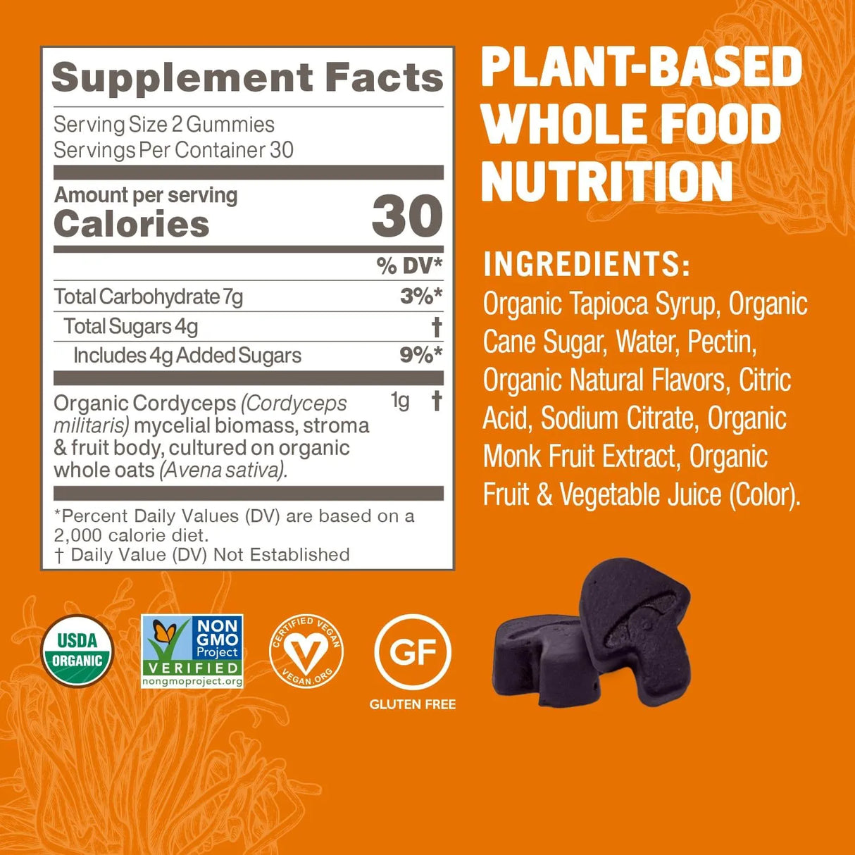 OM - OM MUSHROOM SUPERFOOD Cordyceps Gummies 60 Gomitas - The Red Vitamin MX - Suplementos Alimenticios - {{ shop.shopifyCountryName }}