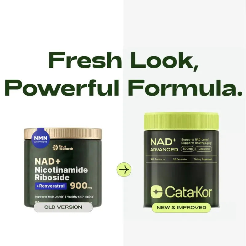 REUS RESEARCH - Reus Research Liposomal NAD Supplement Nueva Imagen 60 Capsulas - The Red Vitamin MX - Suplementos Alimenticios - {{ shop.shopifyCountryName }}