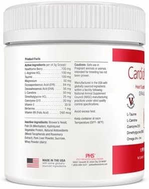 CARDIOMAX Heart Support Granules for Dogs 90 Servicios